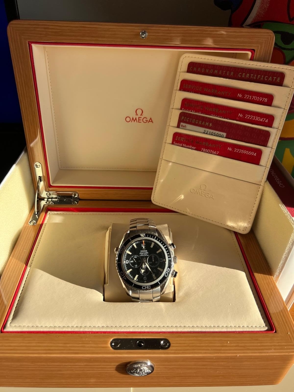omega seamaster  co- axial planet océan, Enlèvement ou Envoi, Omega