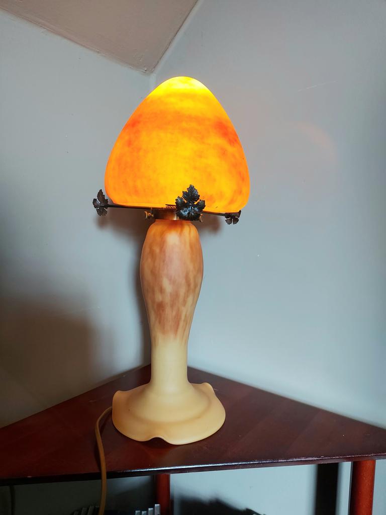 Art Deco champignonlamp, Ophalen of Verzenden
