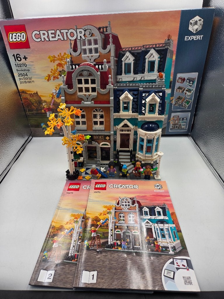 Lego Creator expert 10270 Bookshop, Lego, Ophalen of Verzenden, Zo goed als nieuw, Compleet
