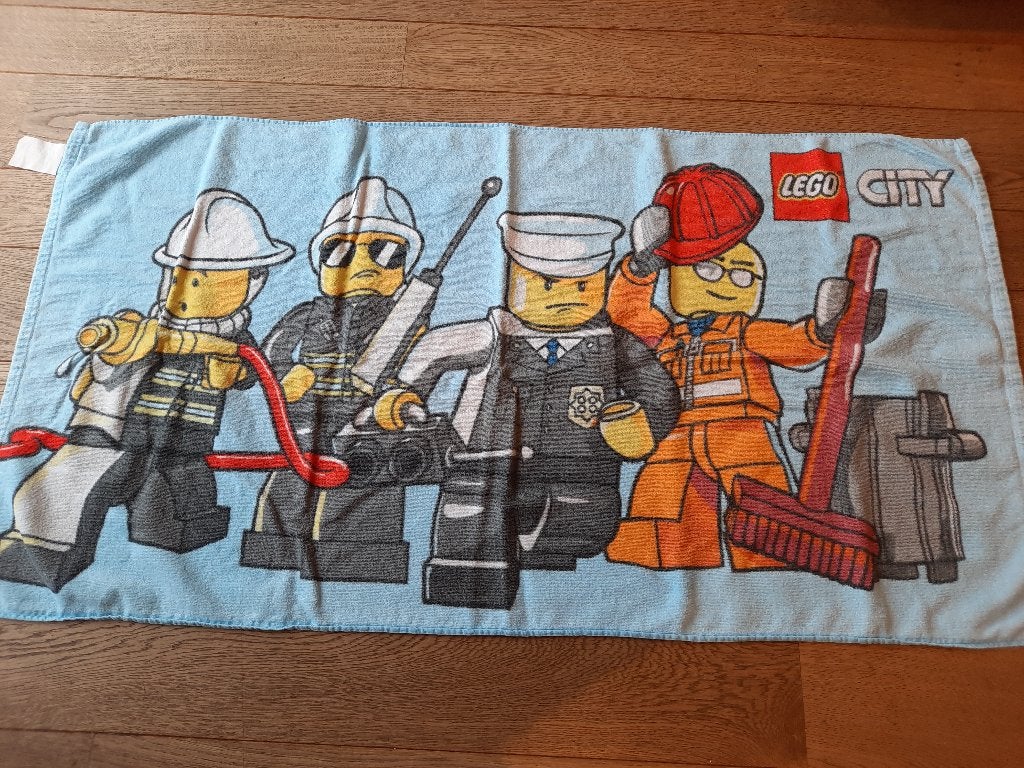 Lego badhanddoek, Ophalen of Verzenden, Zo goed als nieuw