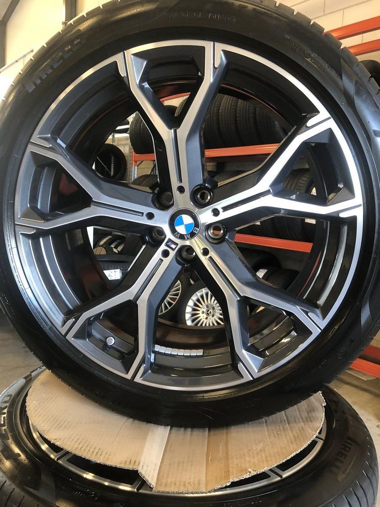 21 inch originele BMW X5 X6 G05 G06 styling 741 M 8071998, -, 275 mm, -, Banden en Velgen