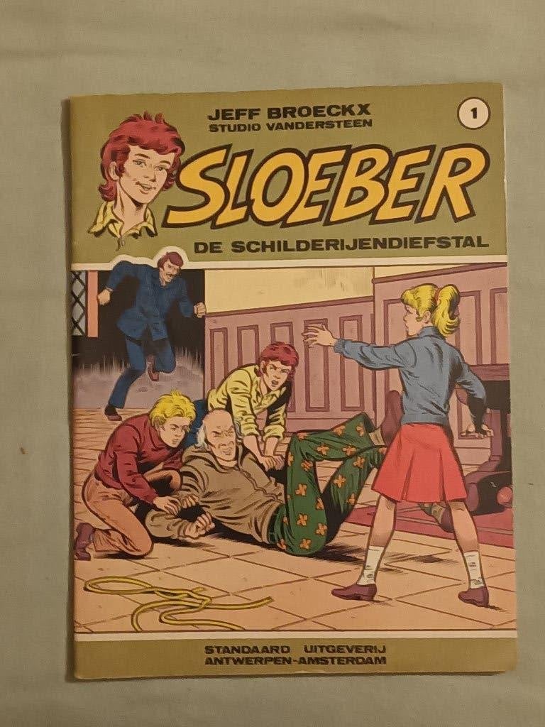 Sloeber 1: de schilderijendiefstal, Boeken, Stripverhalen, Eén stripboek, Ophalen of Verzenden, Nieuw