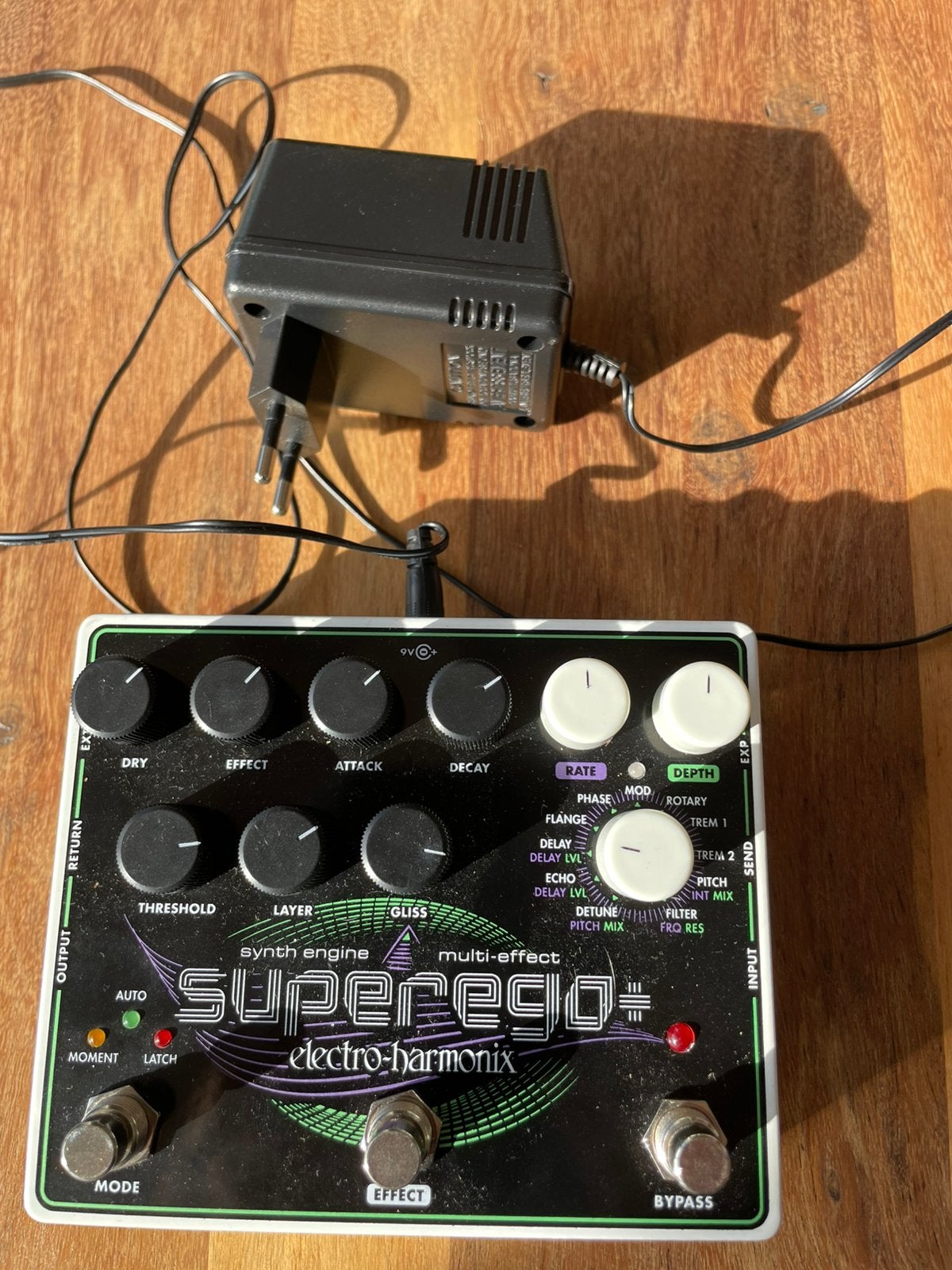 Pedale electro harmonix super ego, Enlèvement, Comme neuf