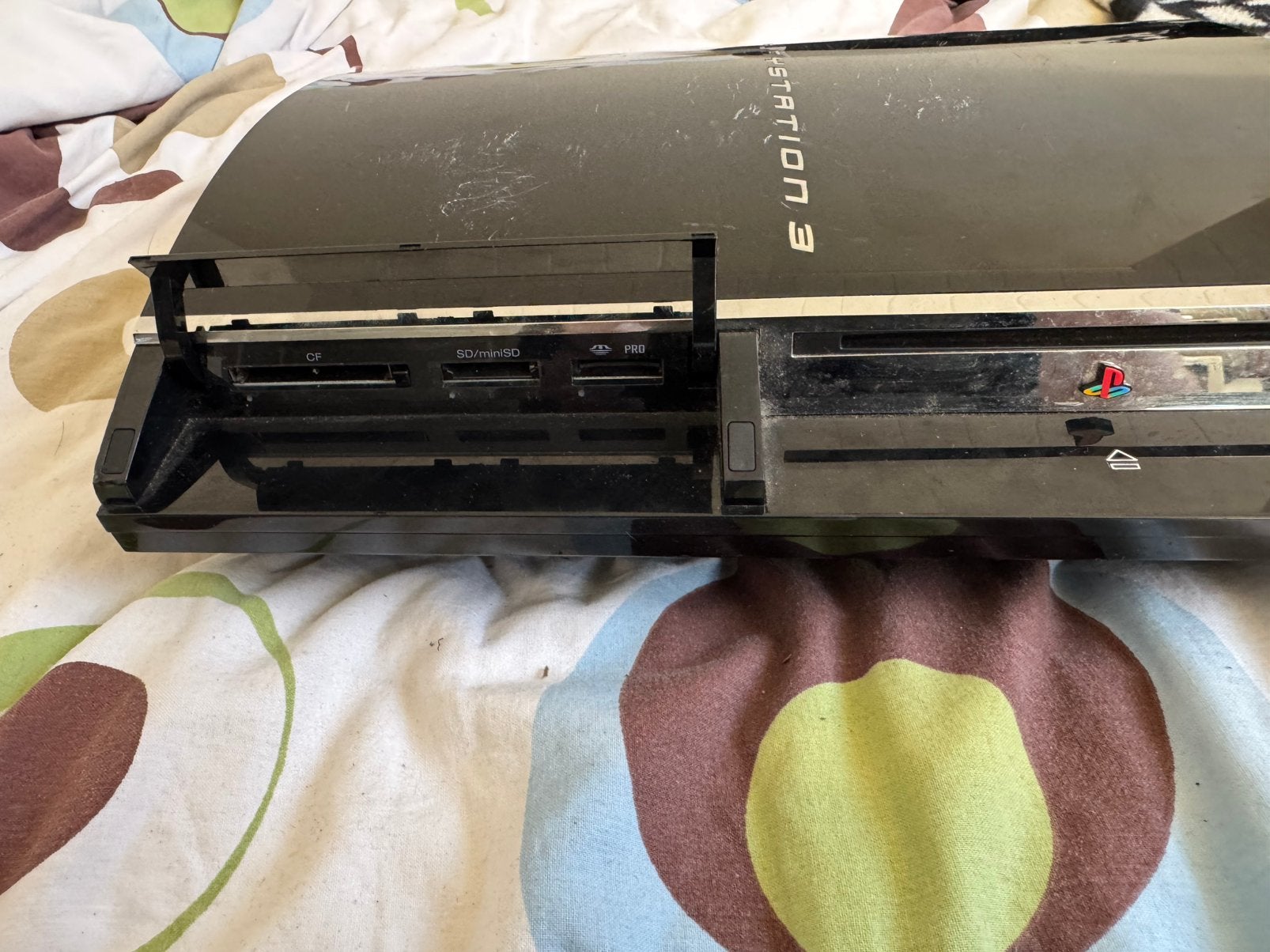 PlayStation 3 fat 60 GB retro-compatibele semi-hs-console, Games en Spelcomputers, Gebruikt, Phat, Ophalen of Verzenden, Zonder controller