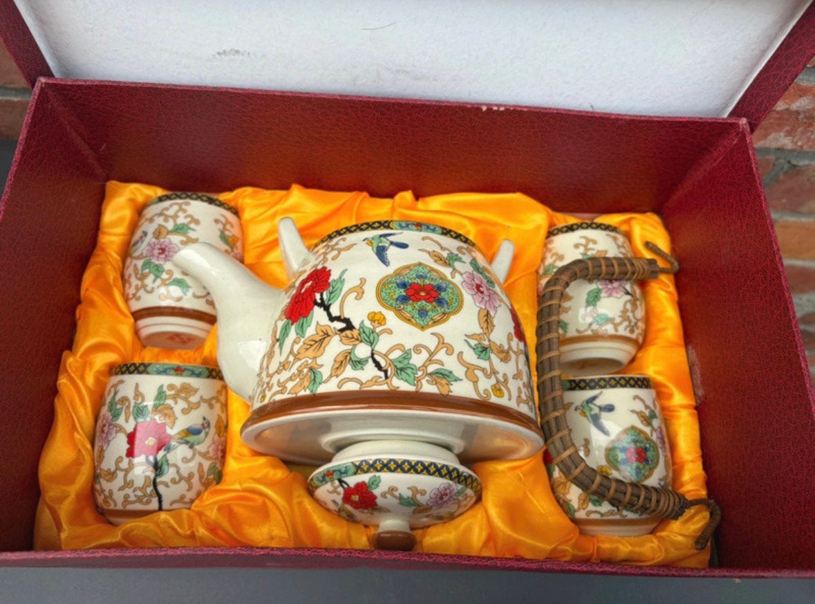 Chinees thee setje, Antiek en Kunst, Antiek | Servies compleet, Ophalen