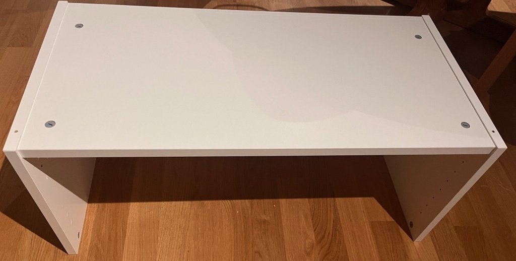 2x Surmeubles IKEA BILLY - Blanc - 80  39  35 cm, 39 cm, Classique, 80 cm, Comme neuf