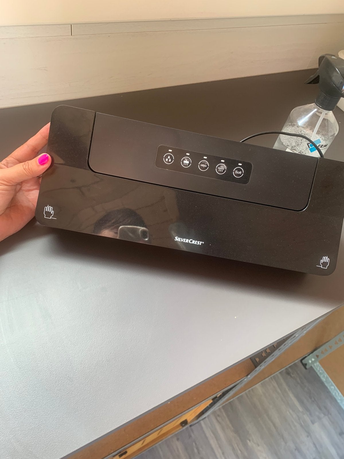 Silvercrest vacuum toestel, Ophalen, Zo goed als nieuw
