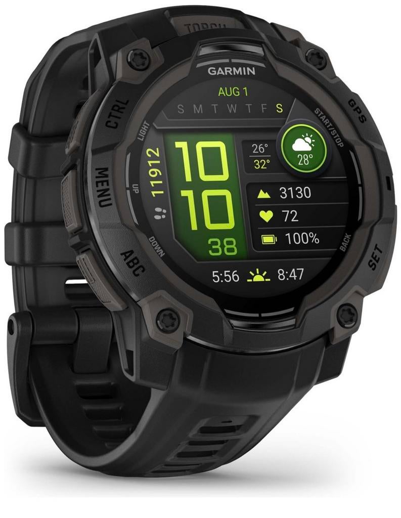 Gezocht: garmin instinct 3, Handtassen en Accessoires, Sporthorloges, Ophalen, Zo goed als nieuw, Zwart