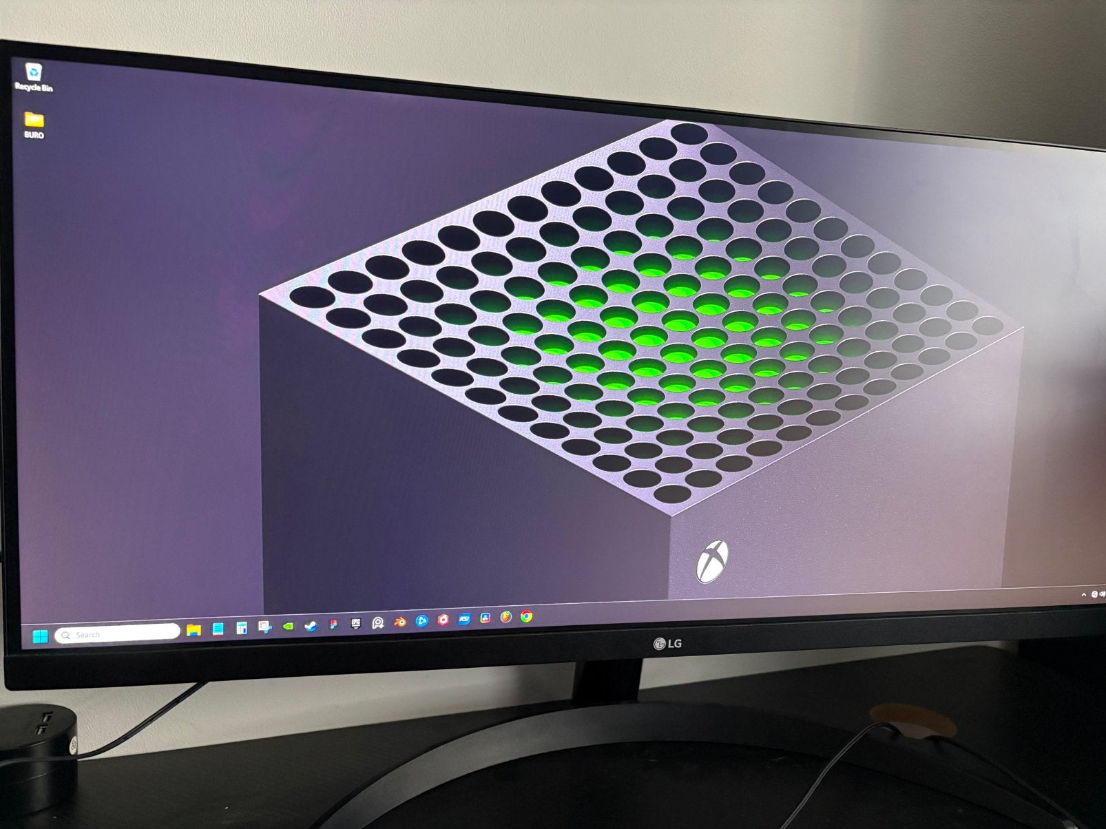 Moniteur à écran large LG, Informatique & Logiciels, Enlèvement, Comme neuf