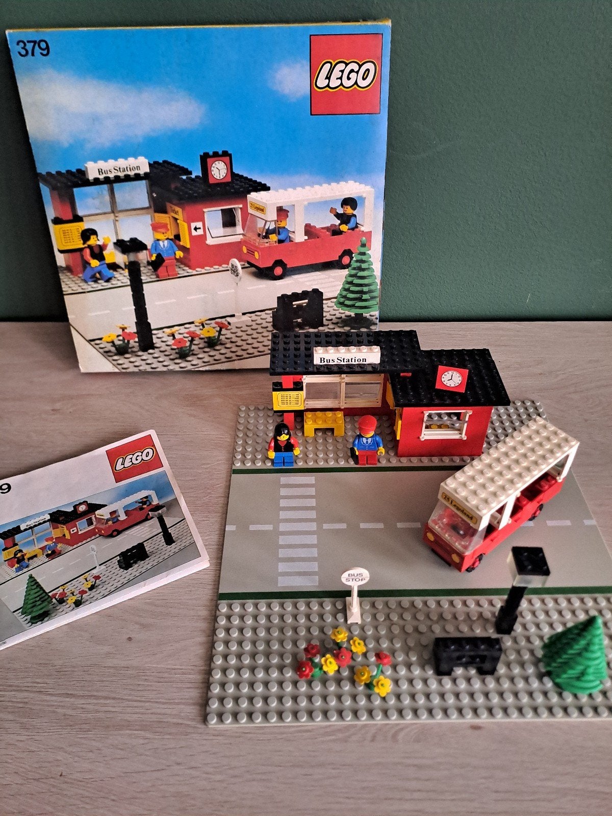 Vintage Lego 1979 379 Bus Station, Ophalen, Lego
