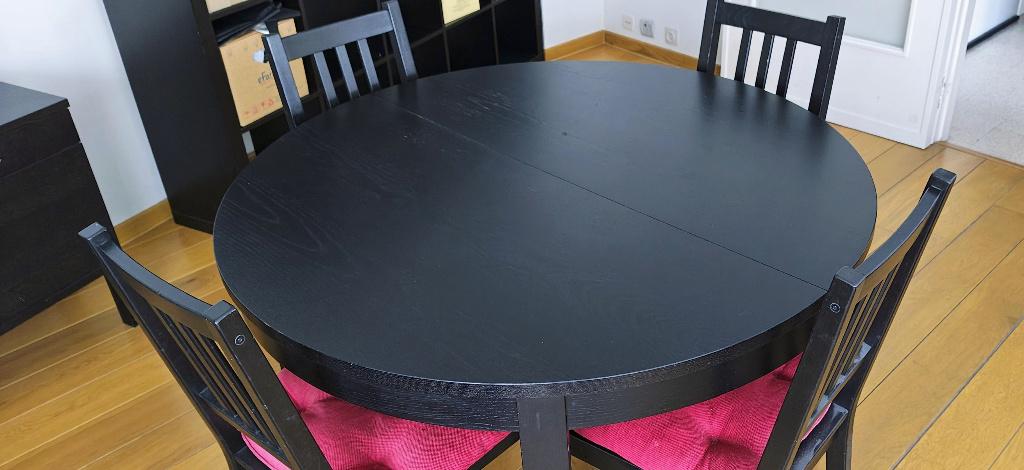 Eetkamer set – korting bij afname alles, Ophalen, Gebruikt, IKEA, 4 tot 6 stoelen