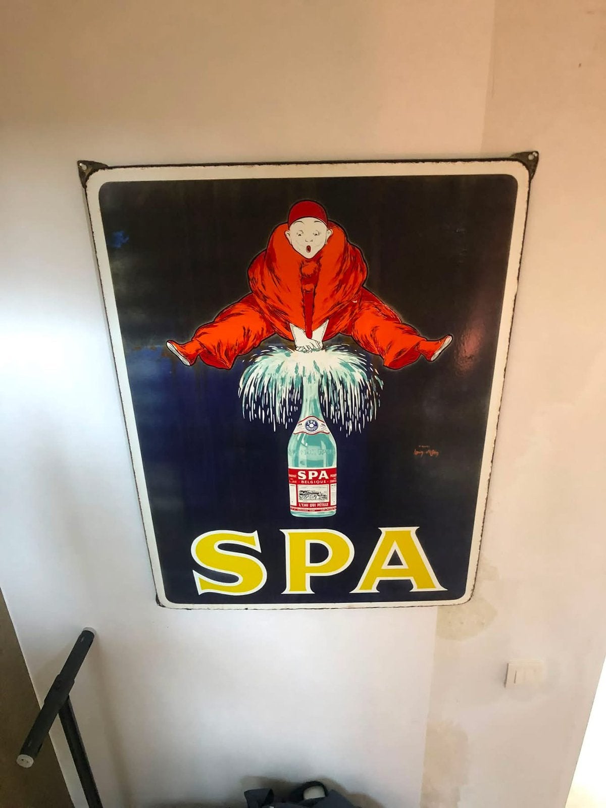 Blauwe spa versie jaren 60, Verzamelen, Ophalen, Gebruikt