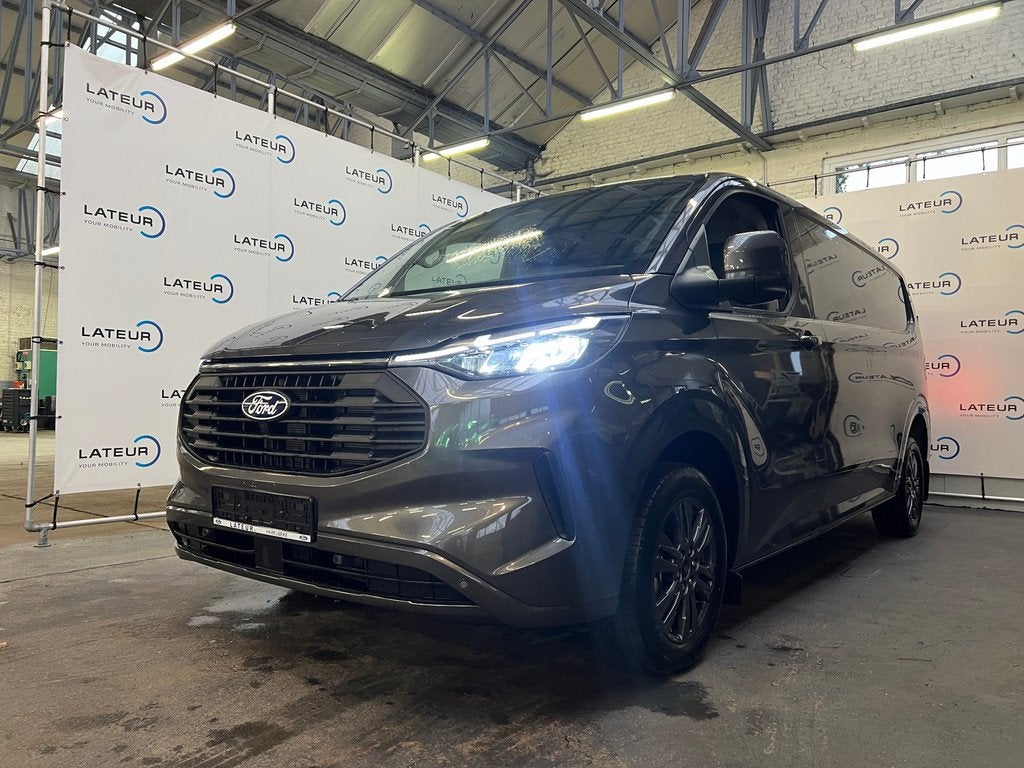 Ford Transit Custom 320L Limited 2.0 TD 136Pk / 100kW M6, Autos, 100 kW, Argent ou Gris, Achat, Euro 6