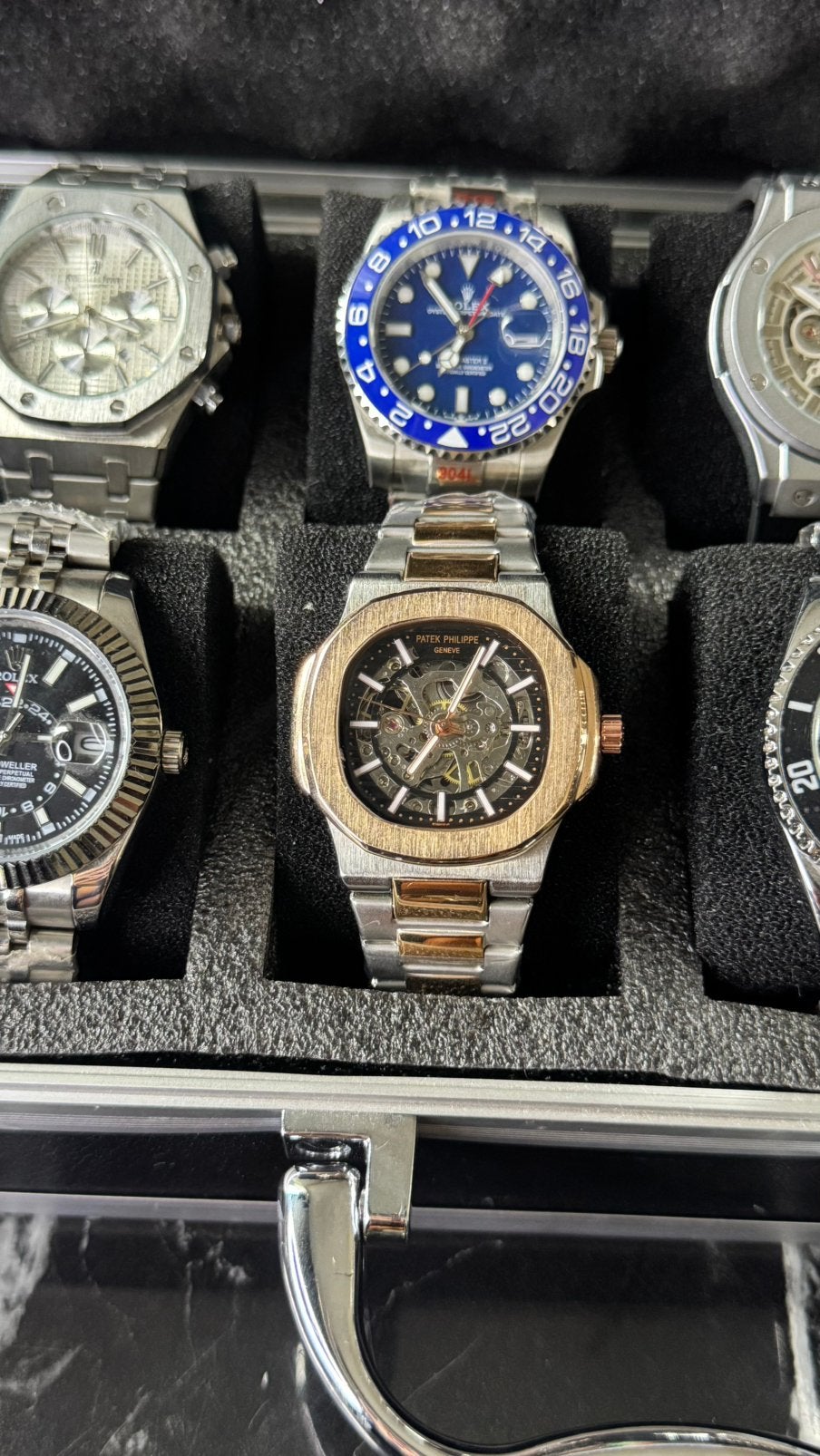 Luxueuze mannen-horloge, Ophalen, Nieuw