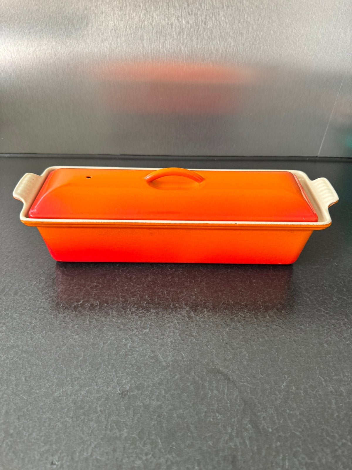 Terrine Le Creuset 32, Enlèvement ou Envoi, Comme neuf, Le Creuset