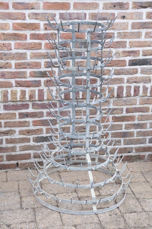 Frans antiek Wijnrek, Ophalen, Gebruikt, Metaal