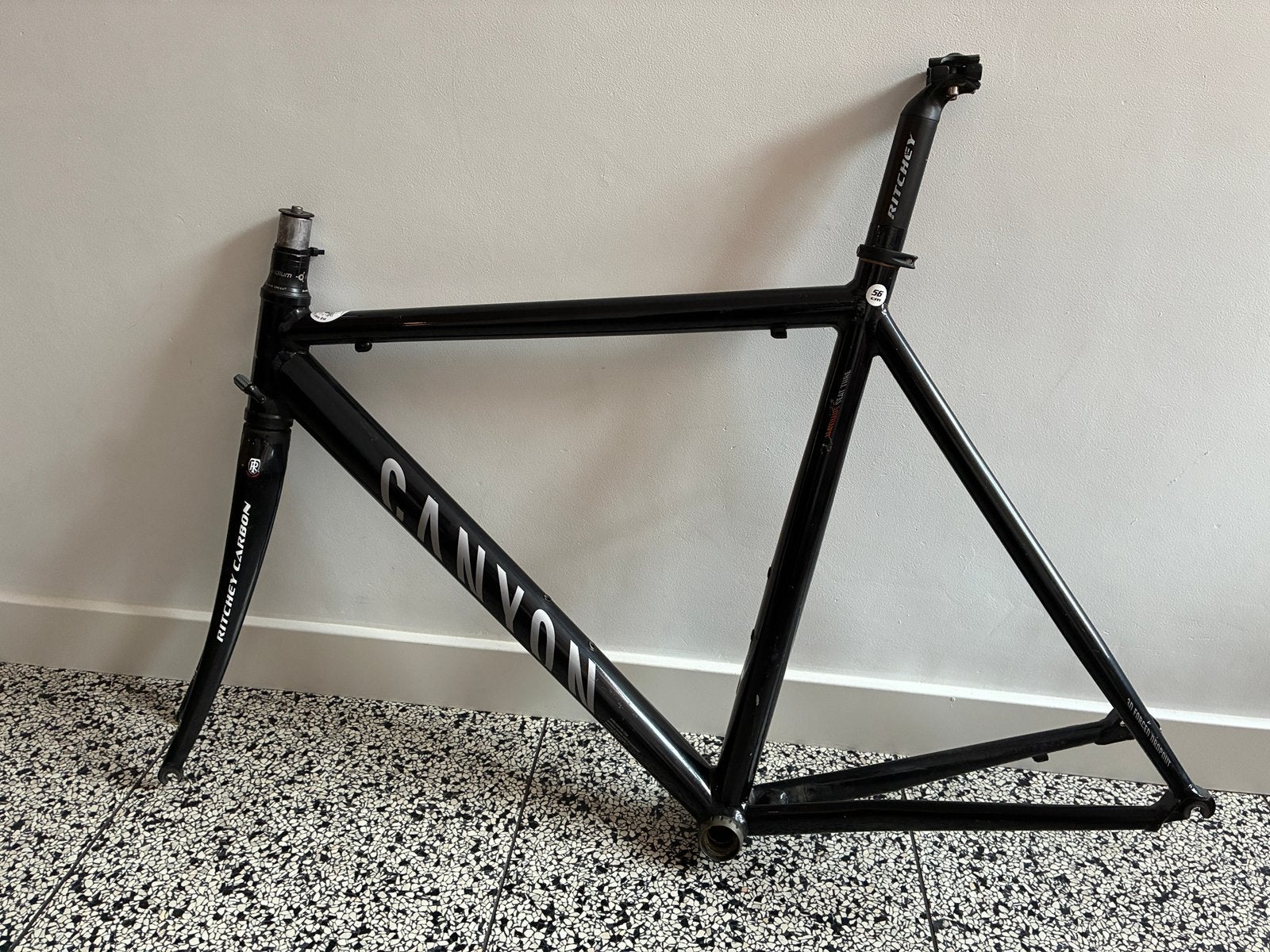 Canyon koersfietskader 56, Vélos & Vélomoteurs, Vélos Pièces, Utilisé, Aluminium, Racefiets, Enlèvement