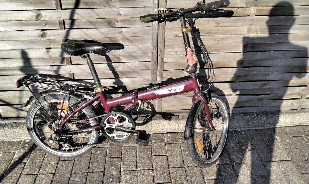btwin plooifiets, Enlèvement
