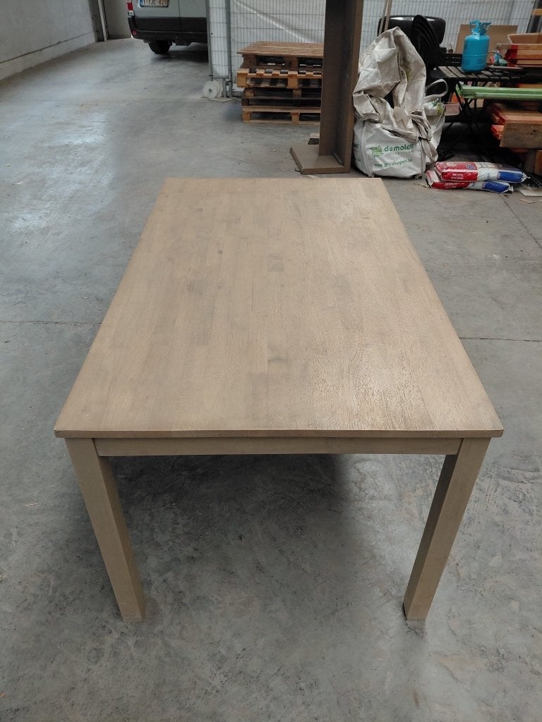 Eettafel, Huis en Inrichting, Ophalen, Eikenhout, 100 tot 150 cm