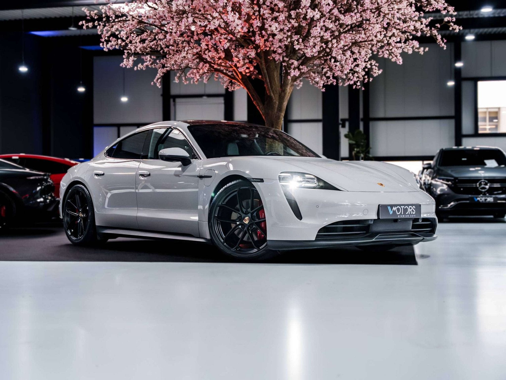 Porsche Taycan 4S - 93.4 kWh - Luchtvering (PASM) - Pano - 3, Auto's, Automaat, Gebruikt, Zwart, Leder