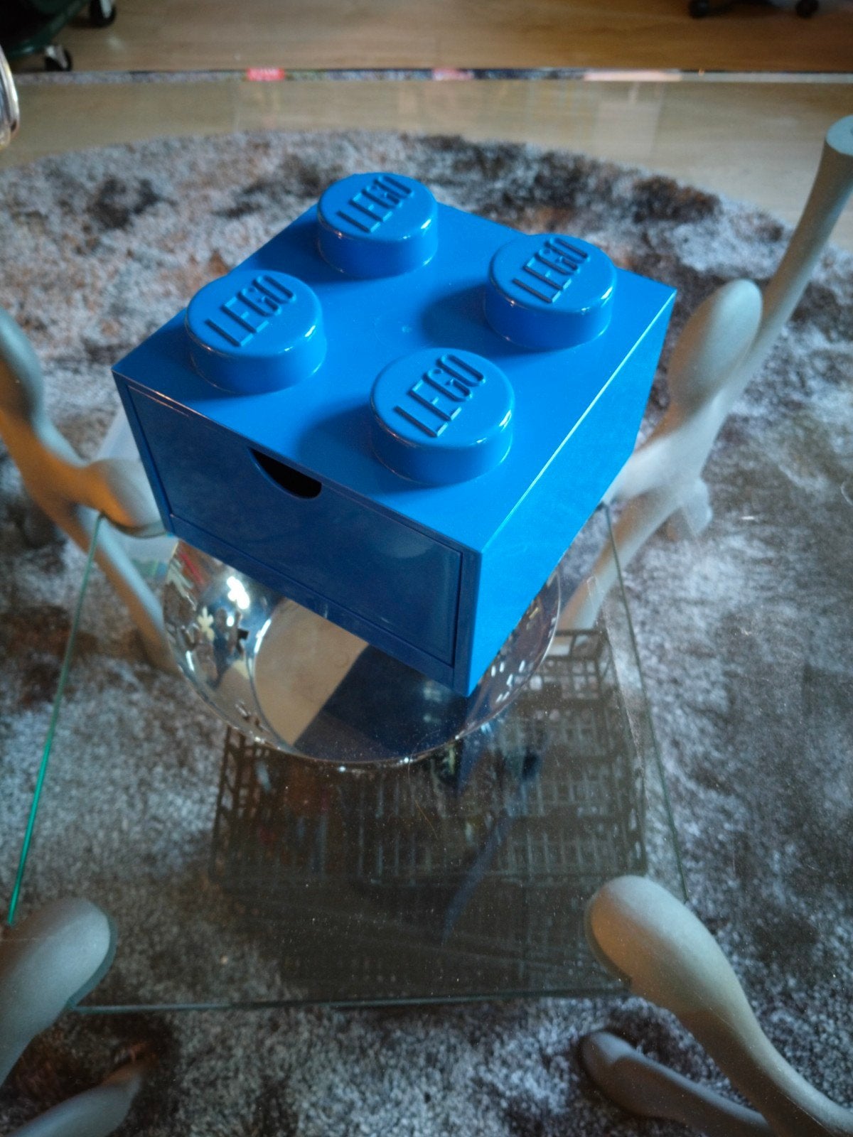 Rangement Lego avec curseur bleu, Enlèvement ou Envoi, Lego