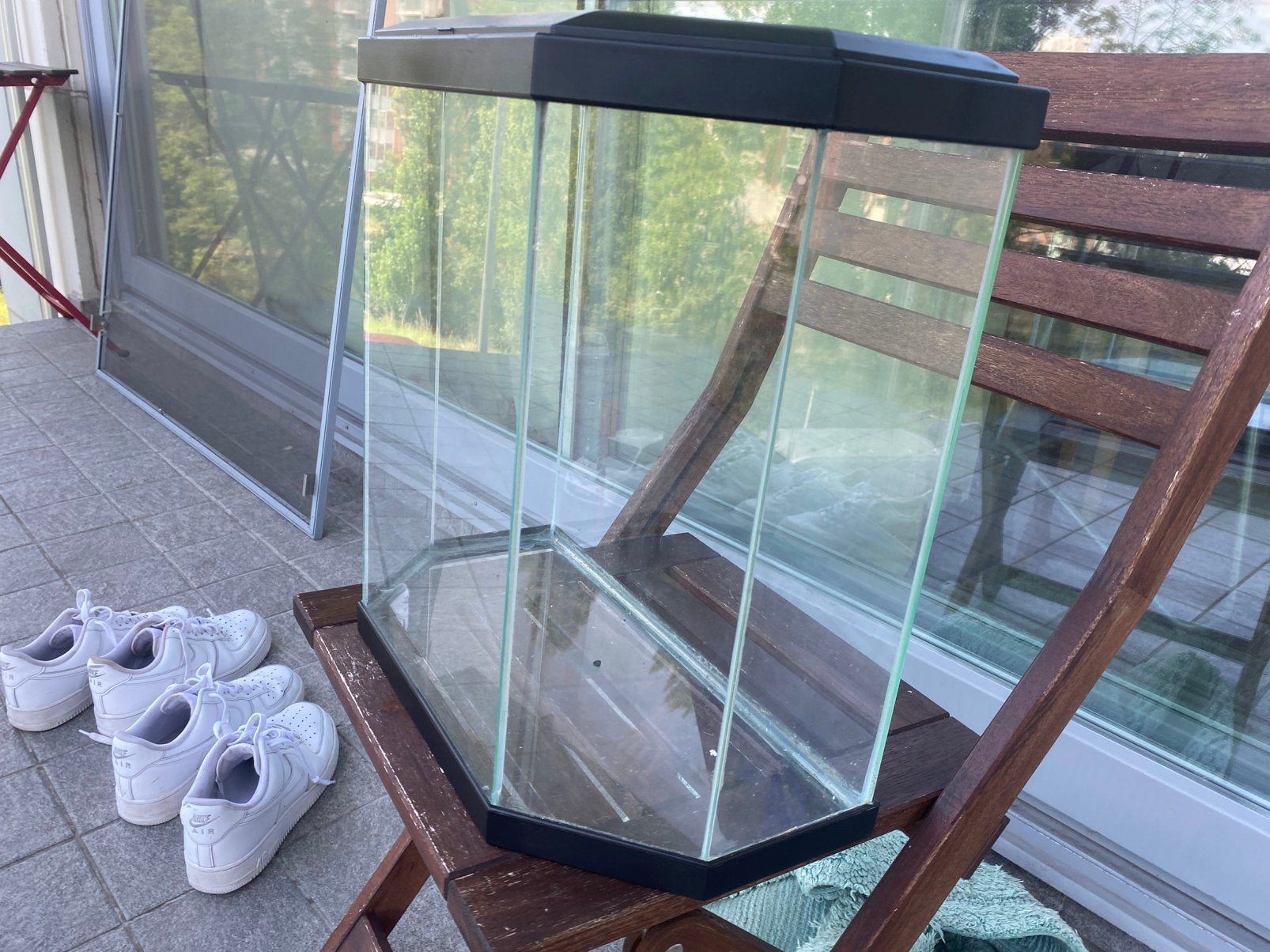 Aquarium, Dieren en Toebehoren, Ophalen, Inclusief toebehoren, Zo goed als nieuw, Filter