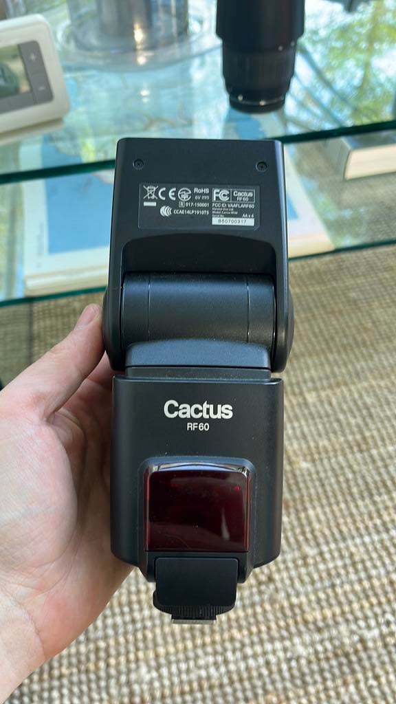 Cactus RF60, Audio, Tv en Foto, Ophalen, Zo goed als nieuw