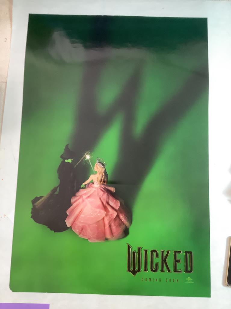 AFFICHE DU FILM WICKED USA 68-101, Enlèvement ou Envoi, Comme neuf