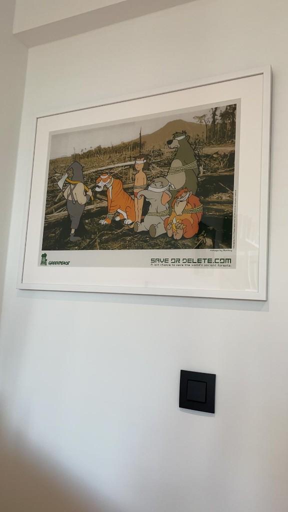 Banksy – Save or Delete, Antiek en Kunst, Ophalen
