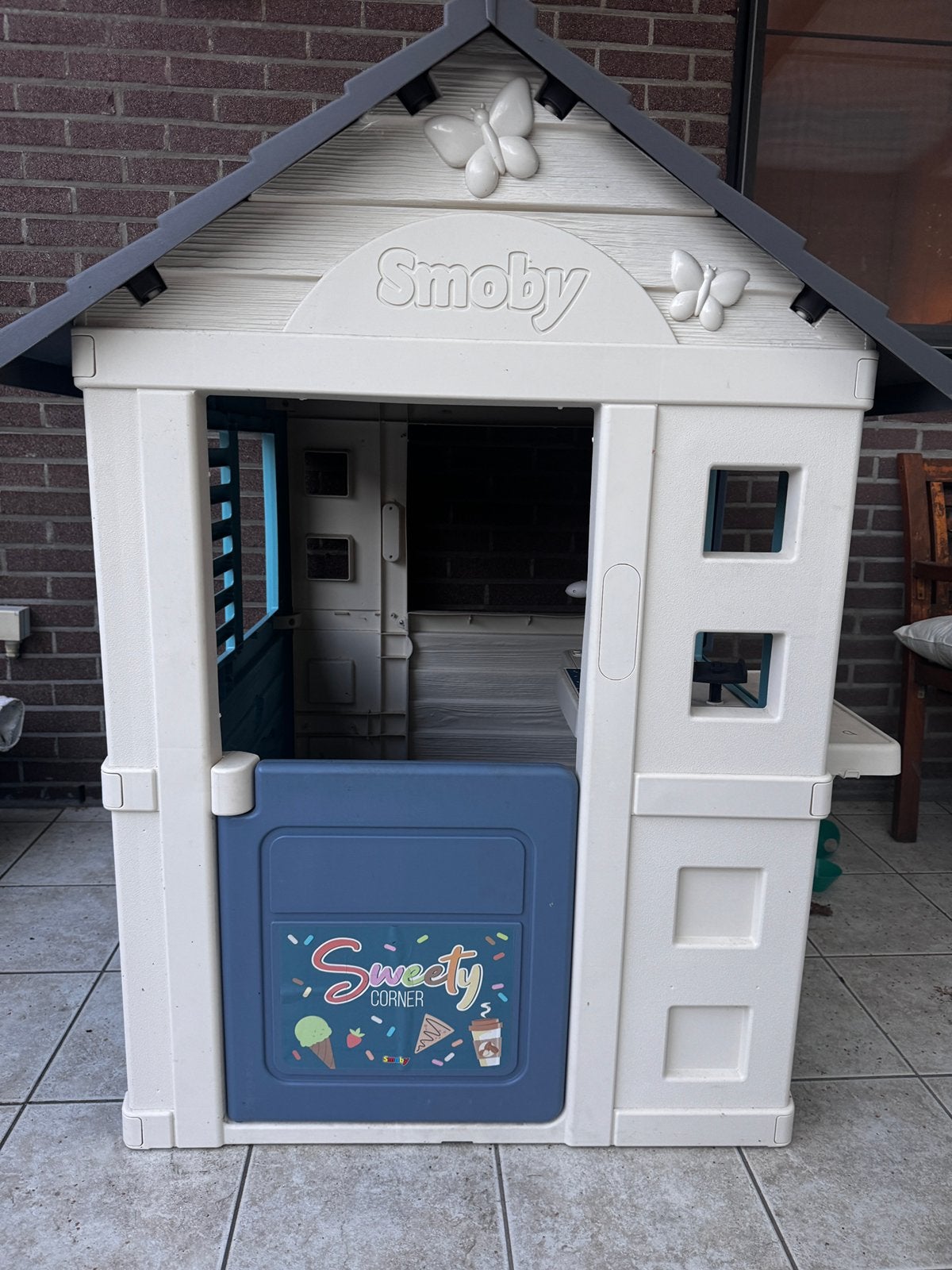 Speelhuisje ijsjeskraam, Ophalen, Gebruikt, Kunststof