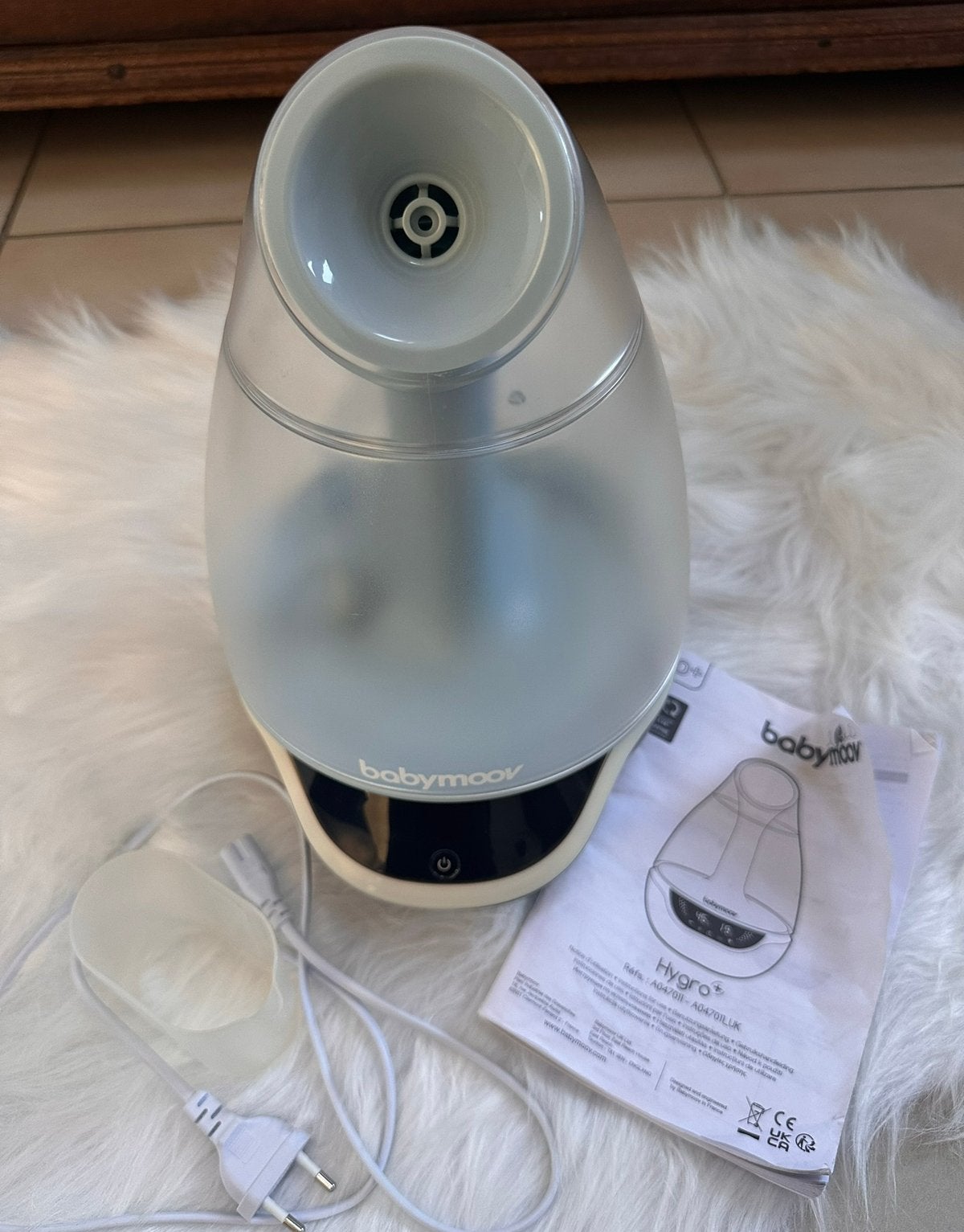 Humidificateur Babymoov Hygro+ parfait état, Electroménager, Enlèvement, Comme neuf, Humidificateur