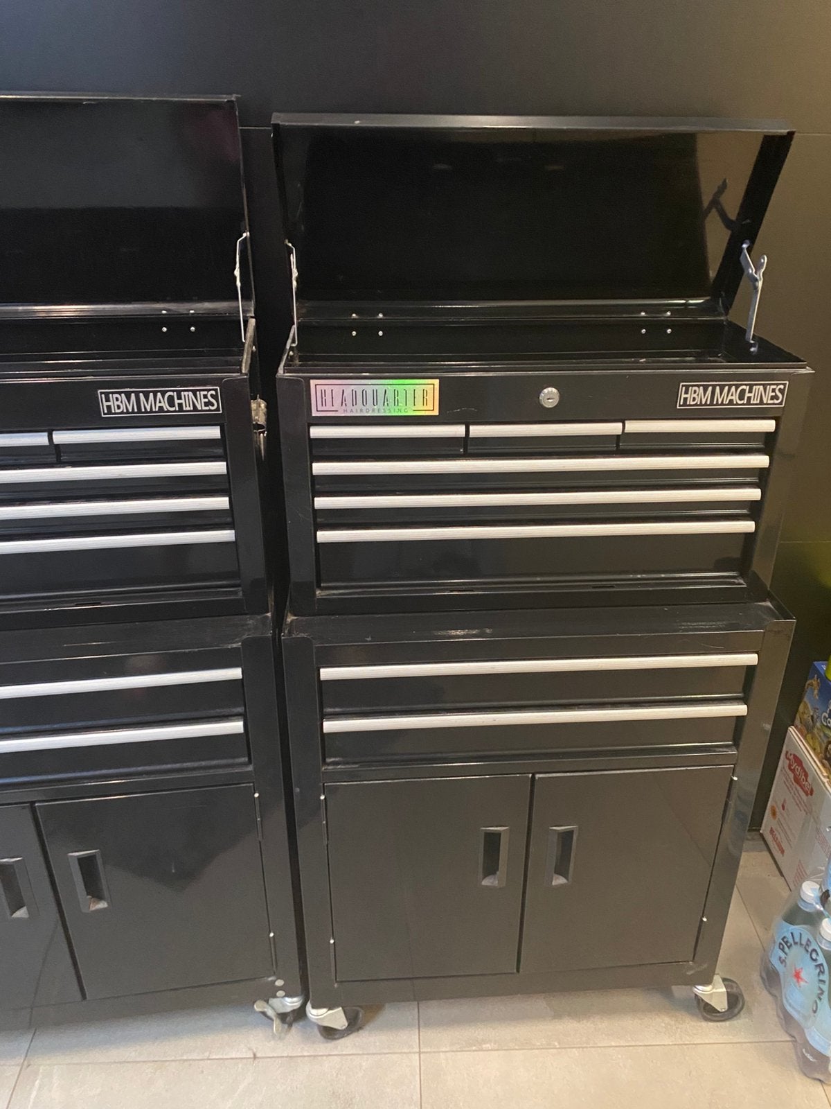 Werkkastjes hbm machines, Audio, Tv en Foto, Professionele apparaten, Ophalen, Gebruikt