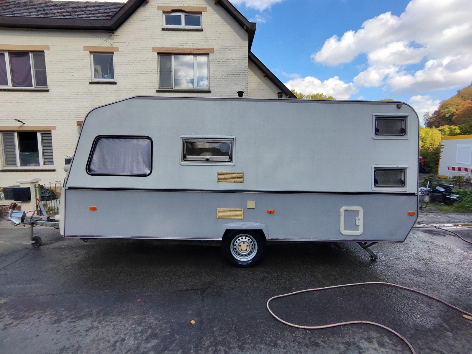 Chateau Clarity 496 stacaravan uit 1996, Chateau, Fietsenrek, Dwars-stapelbed, Particulier