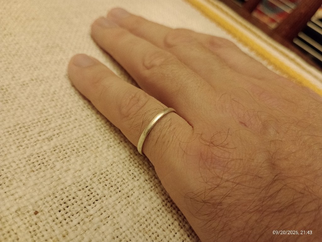 Alliance fine jewelry zilveren ring 19mm, Gebruikt, Ophalen of Verzenden, Dame of Heer, Zilver