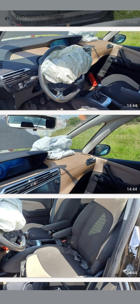 Citroen C4 Picasso ongevalwagen, Auto's, Euro 5, 1600 cc, Particulier, Te koop