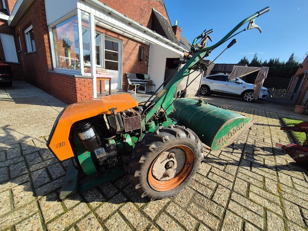 Motoculteur Goldoni 12pk, Jardin & Terrasse, Enlèvement, Comme neuf