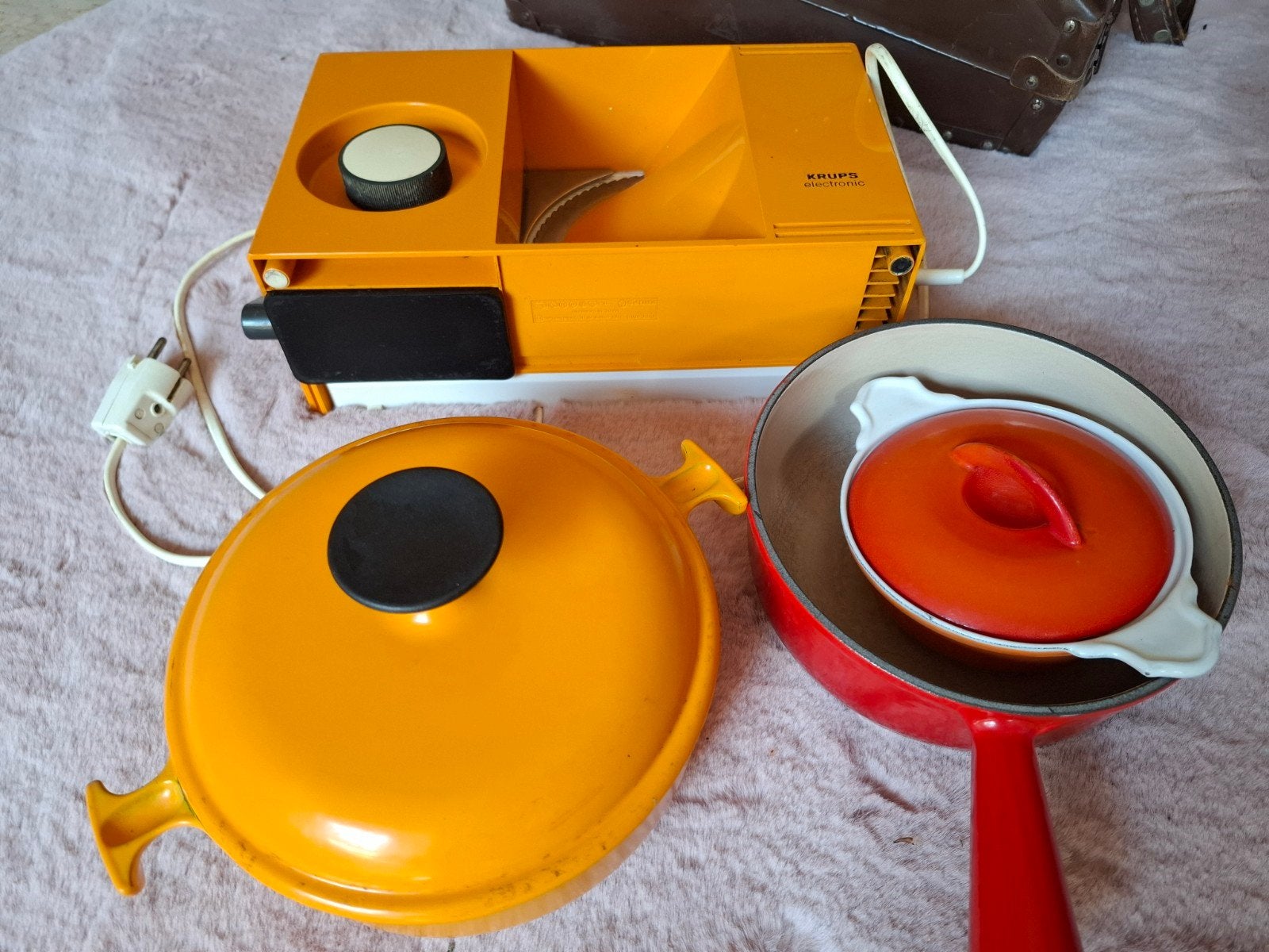 Retro keukengerief, Ophalen, Oranje