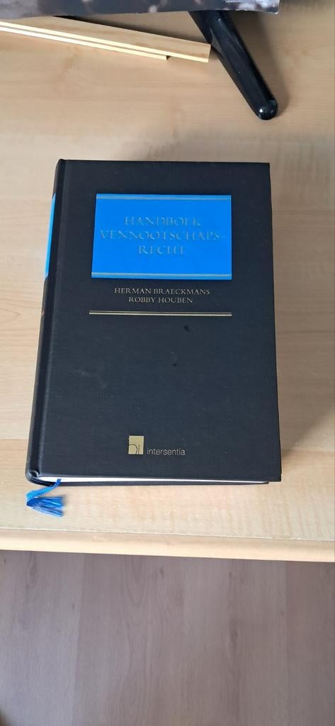 Handboek vennootschapsrecht, Boeken, Ophalen of Verzenden