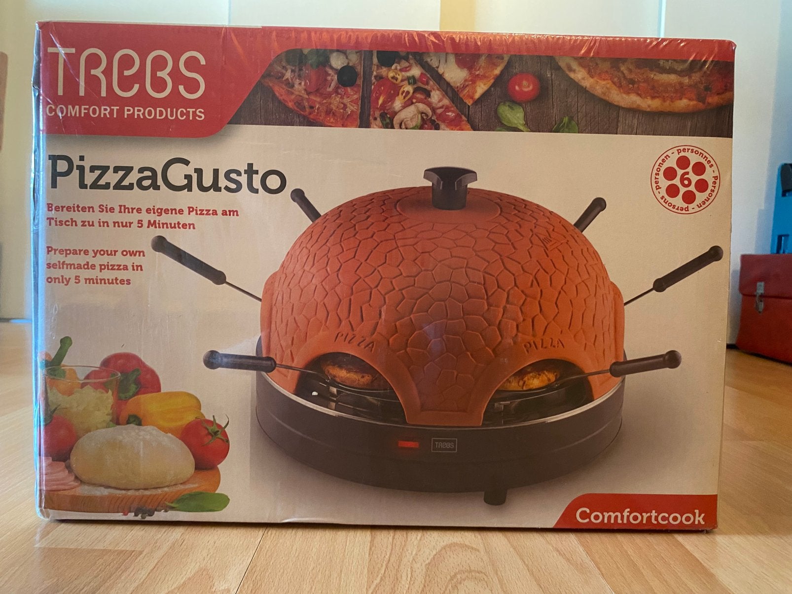 Pizzamachine, Elektronische apparatuur, Ophalen, Nieuw, 4 t/m 7 personen