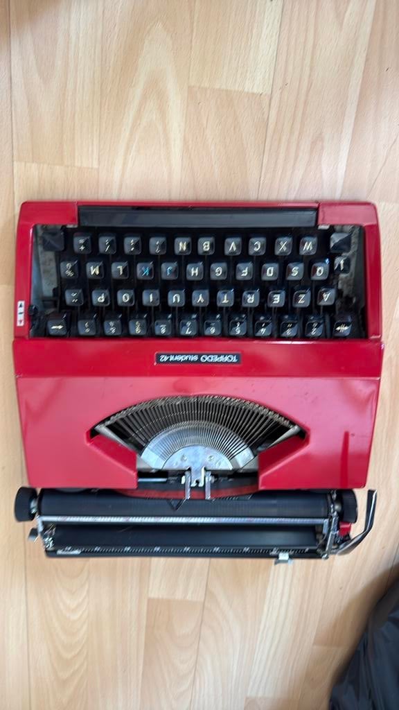 Vintage typemachine TORPEDO student 42, Ophalen, Gebruikt