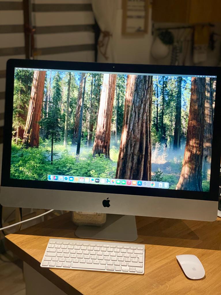 Imac 27 pouce slim, Computers en Software, Apple Desktops, Gebruikt, iMac, SSD, 2 tot 3 Ghz, 16 GB, Ophalen