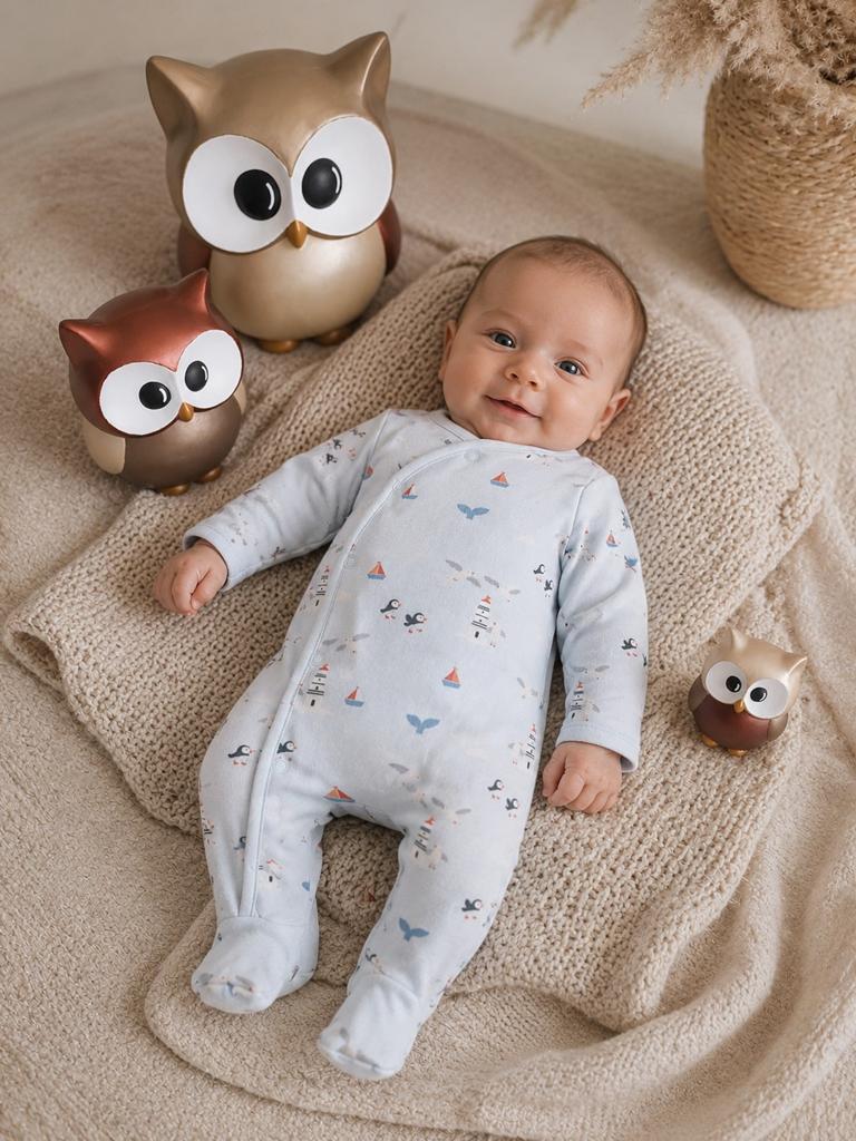 Boxpakje/kruippakje/pyjama zeemotief C&A maat 50, Kinderen en Baby's, Ophalen of Verzenden