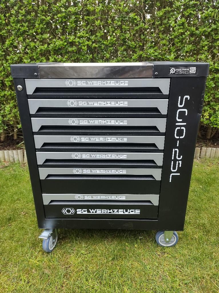 STAHLGRUPPE SG WERKZEUGE SG10-25L, Doe-het-zelf en Bouw, Gereedschapskisten, Nieuw, Gevuld, Ophalen