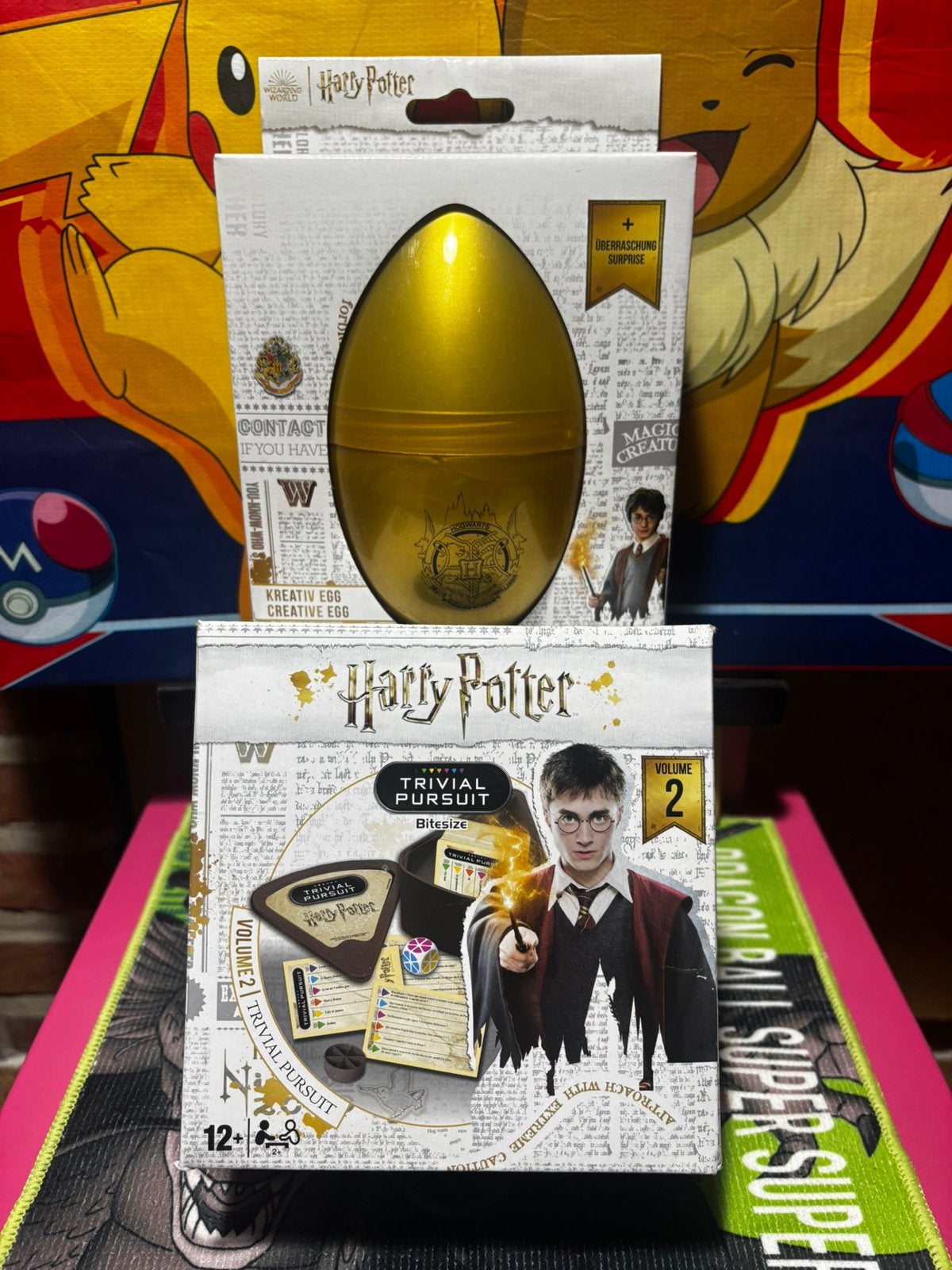Lot Harry Potter : Œuf Créatif et Trivial Pursuit Vol. 2, Enlèvement ou Envoi, Neuf