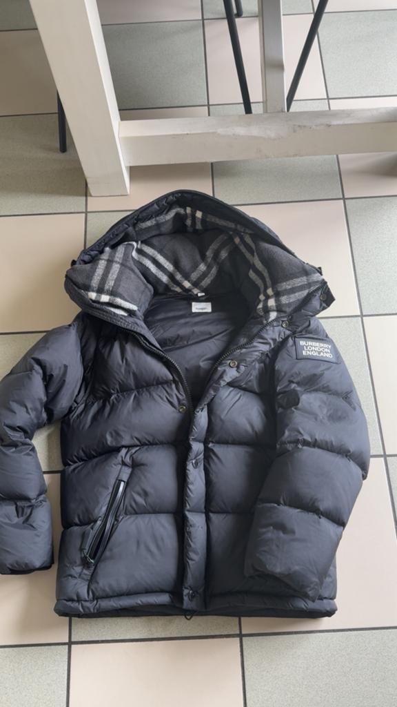 Burrbery jas maat m, Kleding | Heren, Jassen | Winter, Ophalen, Zo goed als nieuw