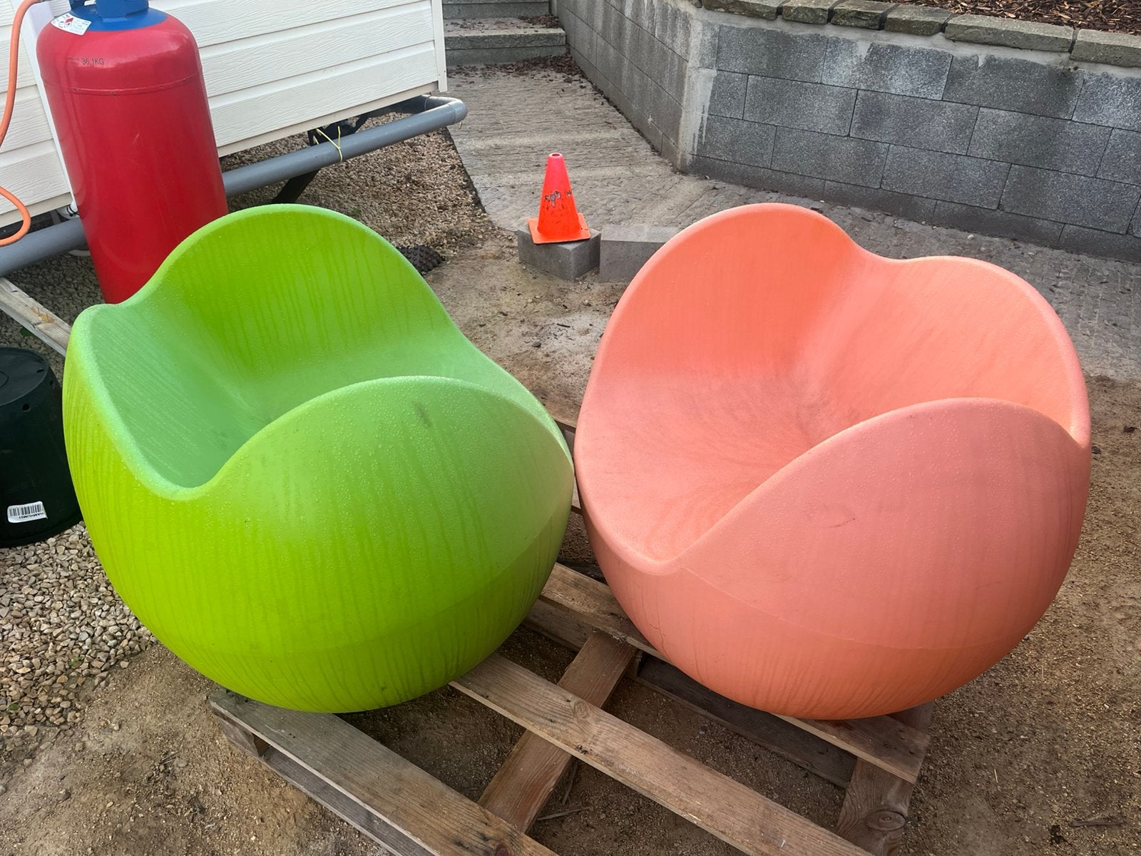 Slide stoel, Antiek en Kunst, Ophalen