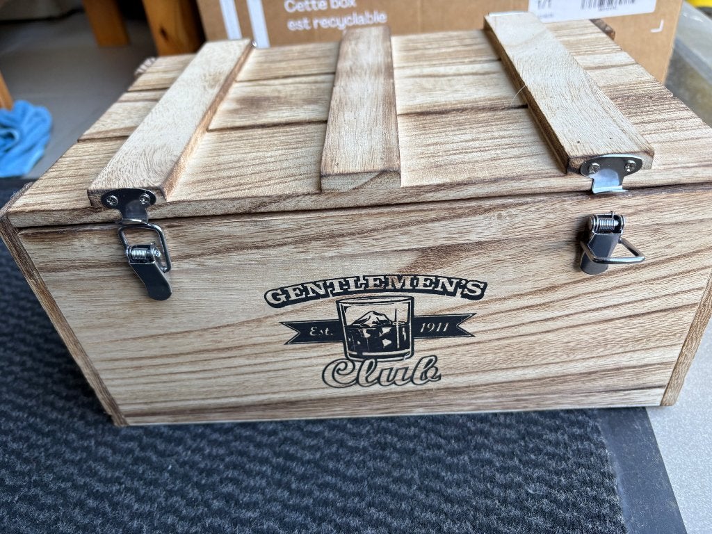 Whisky box gentemens club onaangeroerd, Hobby & Loisirs créatifs, Hobby & Loisirs Autre, Enlèvement, Neuf