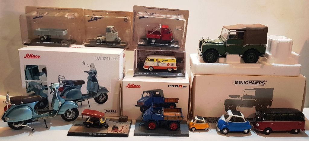 Lot de différents modèles 'Die-Cast" (Schuco, Minichamps), Hobby & Loisirs créatifs, Voitures miniatures | Échelles Autre, Envoi