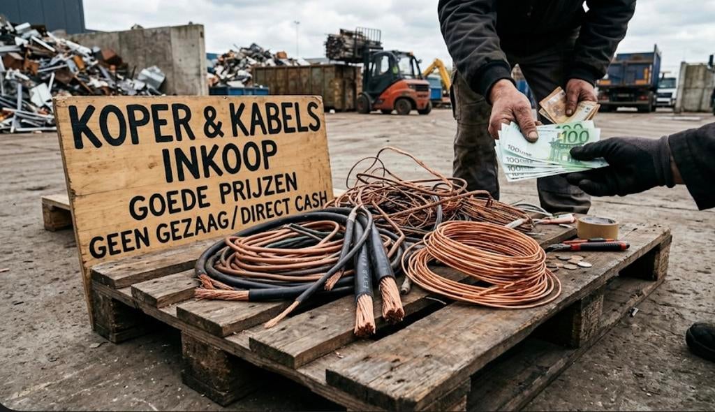 SCHROOT/KOPER/KABELS, Doe-het-zelf en Bouw, Ophalen, Overige typen