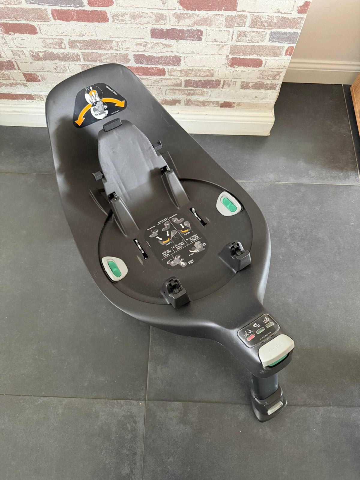 Base Isofix Cybex, Enfants & Bébés, Enlèvement, Comme neuf, Isofix